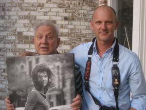 Ron Galella, David McGough  2009.jpg